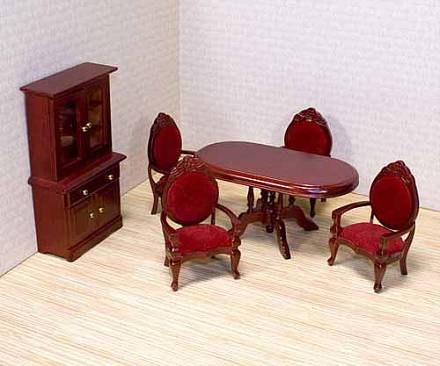 Мебель "Столовая" для викторианского дома 